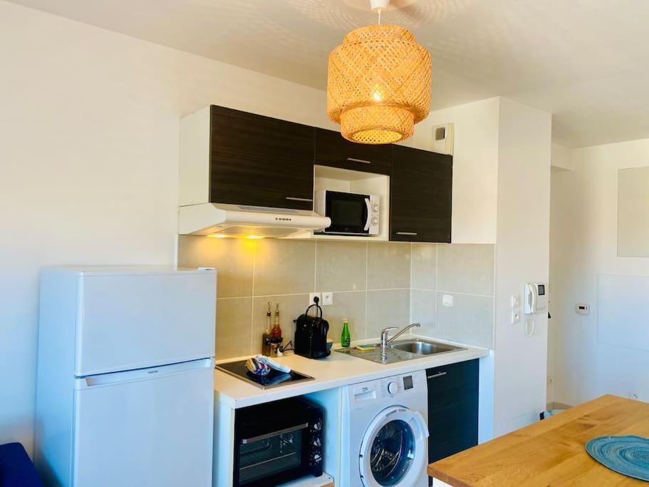 "Loulou" T1 Moderne Et Lumineux, Centre Ville, Wifi, Parking Sète Exterior foto