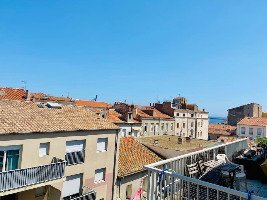 "Loulou" T1 Moderne Et Lumineux, Centre Ville, Wifi, Parking Sète Exterior foto